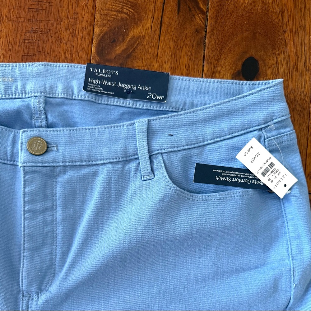 NEW! Talbot’s women’s petite 20WP high waist jeggings ankle pants NWT! - Picture 5 of 6